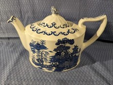 Mason's for Ringtons Limited ~ 75th Anniversary 1907-1982 ~ Willow Teapot ~ VGC