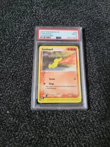 Pokémon EX Team Magma Vs Team Aqua Cyndaquil eReader 59/100 - PSA 9! PK711 - Picture 1 of 2