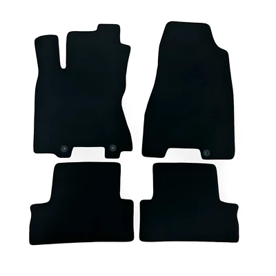 Alfombrillas de terciopelo para coche Nissan X-Trail impermeables alfombras negras forros automáticos nuevas Foto 1 de 4