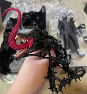 1/6 Hot Toys HT Spider-Man (Black Suit) Venom Collectible Figure Accessories PVC - Picture 1 of 2