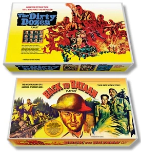 Marx "The Dirty Dozen" Play Set Box OR Marx "Back to Bataan" Play Set Box - Picture 1 of 9