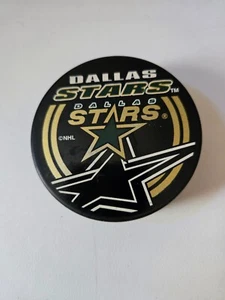 Disco de hockey InGlasCo Dallas Stars logotipo de Big Star - Imagen 1 de 4