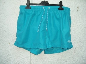 Mens CEDAR WOOD STATE Blue Swim Casual Shorts Drawstring. Size L Waist 36. - Picture 1 of 5