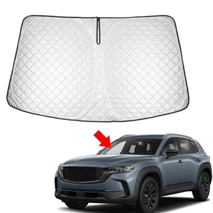 Faltbarer Sonnenschutz für die Windschutzscheibe des Autos für Mazda CX-50 23–25 - Picture 1 of 18