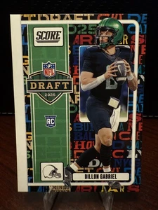 Dillon Gabriel NFL Draft Rookie Insert Card #17-2025 Panini Score Browns Oregon - Picture 1 of 2
