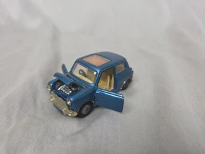Corgi 334 BMC Mini Cooper S Magnifique in Blue with Sunshine Roof. GC. - Picture 1 of 10