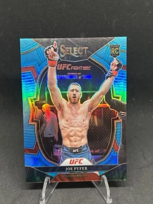 2023 Panini Select UFC Joe Pyfer Light Blue /199 Rookie Concourse RC - Image 1 of 2