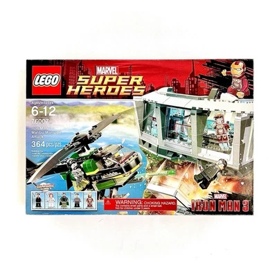 LEGO Marvel Super Heroes Iron Man: Malibu Mansion Attack (76007) - New/Sealed - Image 1 of 4
