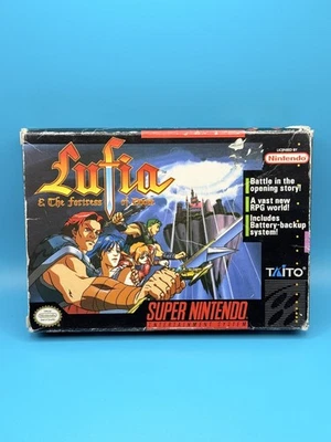Lufia & The Fortress of Doom (SNES, 1993) – Complete in Box (CIB) | Charity - Image 1 of 4