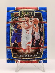 2021-22 Select - Concourse Alperen Sengun #19 Blue Shimmer Prizm (RC) [L1] - Bild 1 von 2