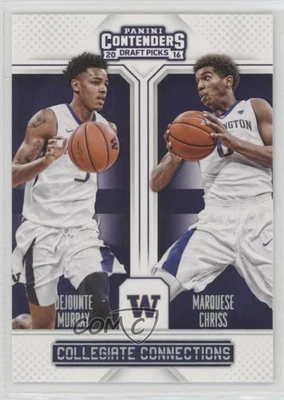 2016 Panini Contenders Draft Picks Dejounte Murray Marquese Chriss #2 Rookie RC - Image 1 of 2