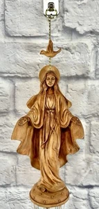23” Jim Micco Blessed Mother Wind Chimes Inspirations Garden Gravesite Porch - Picture 1 of 6