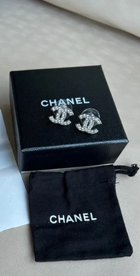 Chanel Mini CC Earrings - Image 1 of 3
