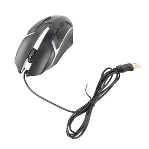 RGB Gaming Mouse 800/1200 DPI Sensitive USB Gaming Mouse Wired For Desktop Co FY - Bild 1 von 22