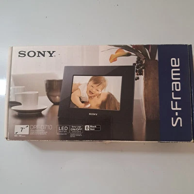 Sony DPF-D710 7" Digital Picture Frame Open Box Never Used - Image 1 of 4