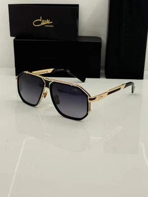 Cazal Sunglasses Legends Double Bridge Black Shade Golden Cazzy Glasses - Image 1 of 4