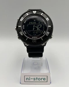 Reloj SEIKO Prospex Fieldmaster MINÚSCULO S802-00A0 Solar Qz Negro - Rango B+ - Imagen 1 de 24