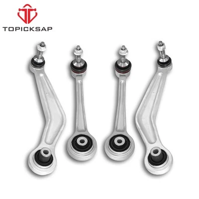 Brazo de control superior trasero de 4 piezas con kit de rótula para BMW 525i 528i 530i 545i 650i Foto 1 de 4