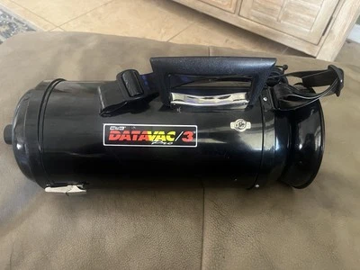Metro Datavac Pro 3 MDV-3 Handheld Electric Vacuum Cleaner Black Tested  - Image 1 of 4