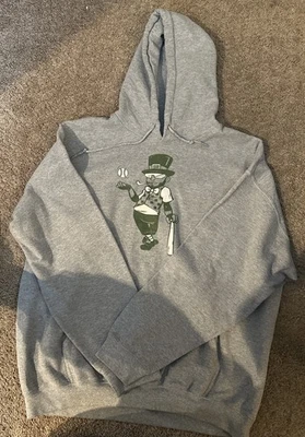 Boston Celtics / большой папи толстовка с капюшоном / мужской XL - серый w зеленый логотип - Изображение 1 из 4