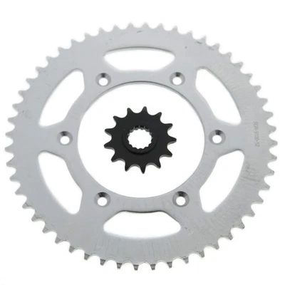 1997 1998 1999 2000 2001 2002 KTM 125 SX 13 Tooth Front & 52 Tooth Rear Sprocket - Image 1 of 4