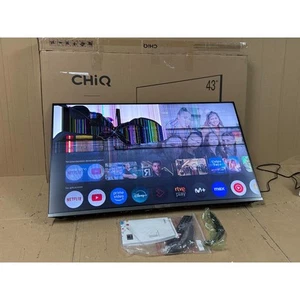 CHiQ - Smart TV 4K QLED de 43 Pulgadas, Panel UHD con Amplia HDR, Control Remoto - Picture 1 of 14