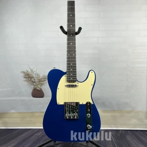 Custom Shop Blue electric guitar rosewood fretboard white binding in stock - Picture 1 of 10
