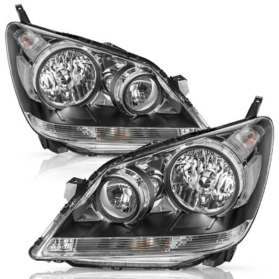 For 2005-2010 Honda Odyssey Factory Style Clear Headlights Headlamps Pair L+R  - Image 1 of 4