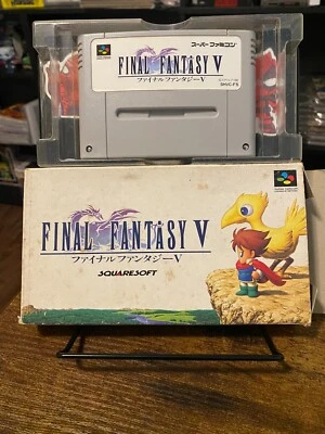 Final Fantasy V SFC Super Famicom Nintendo Squaresoft NTSC-J BOXED JAPAN IMPORT - Image 1 of 4