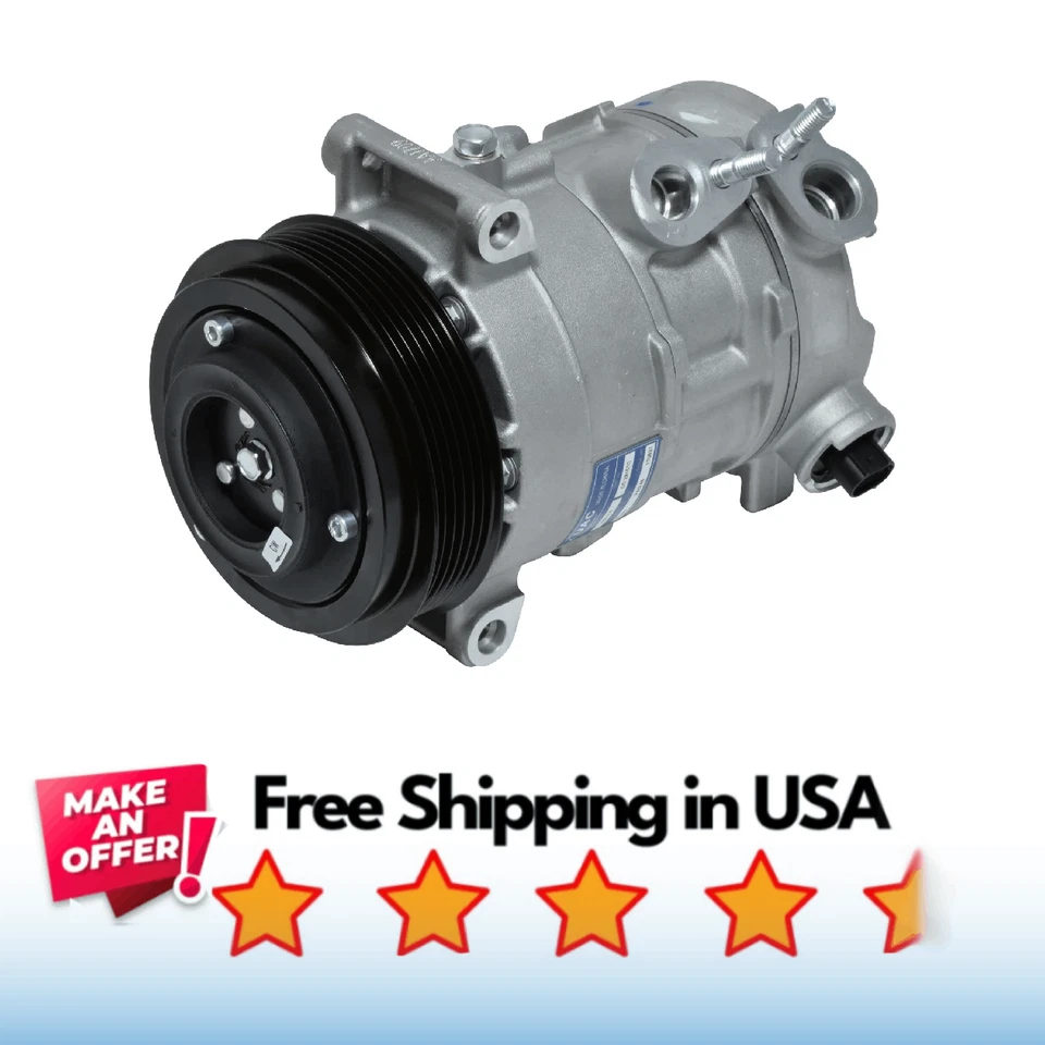 Compressor A/C Fit Chrysler Sebring 2007-2008, Dodge Avenger 2008 - Image 1 of 1
