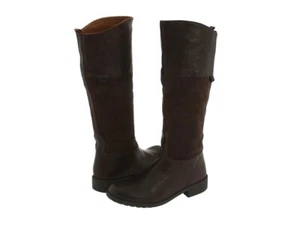 Camper 1912 Boots Size 35 5 Brown Leather Suede Classic Riding Knee High Tall - Picture 1 of 7