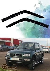 For Toyota RAV4 1995-2000 Window Visors Guard Vent Deflector Weather Shield Door - Picture 1 of 5