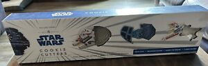 NEW 4pc STAR WARS Cookie Cutters Lucasfilm 2010 by Williams-Sonoma