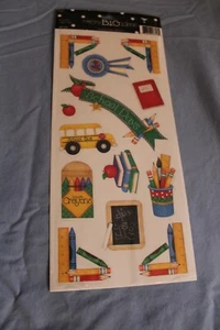 School Days scrapbook stickers MAMBI - Picture 1 of 5