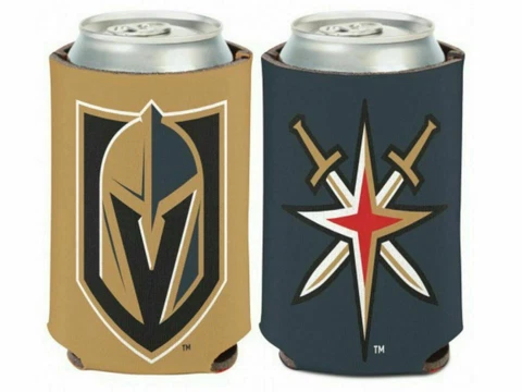 Vegas Golden Knights Can Cooler Two Sided Design NHL Collapsible Koozie Cover