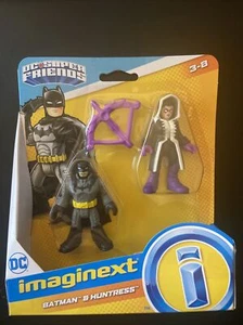 Imaginext DC Super Friends Heroes Batman & Huntress 3" 3 pulgadas - Imagen 1 de 5