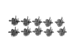 TAU WARRIROR BACK PACKS 28mm Fantasy sprue JobLot Bits WARHAMMER 40k - Foto 1 di 1