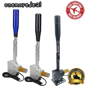 PC USB SIM gioco di corse freno a mano lineare per ruote Logitech G27 G29 Thrustmaster - Foto 1 di 47