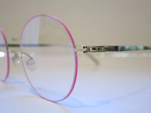 Mykita Lessrim KAYO 947 Gold Neon Pink Glasses Eyewear Eyeglass Frame Handmade - Picture 1 of 7