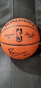 Kristaps Porzingis Signed Spalding Replica Basketball Steiner Hologram & receipt - Picture 1 of 3