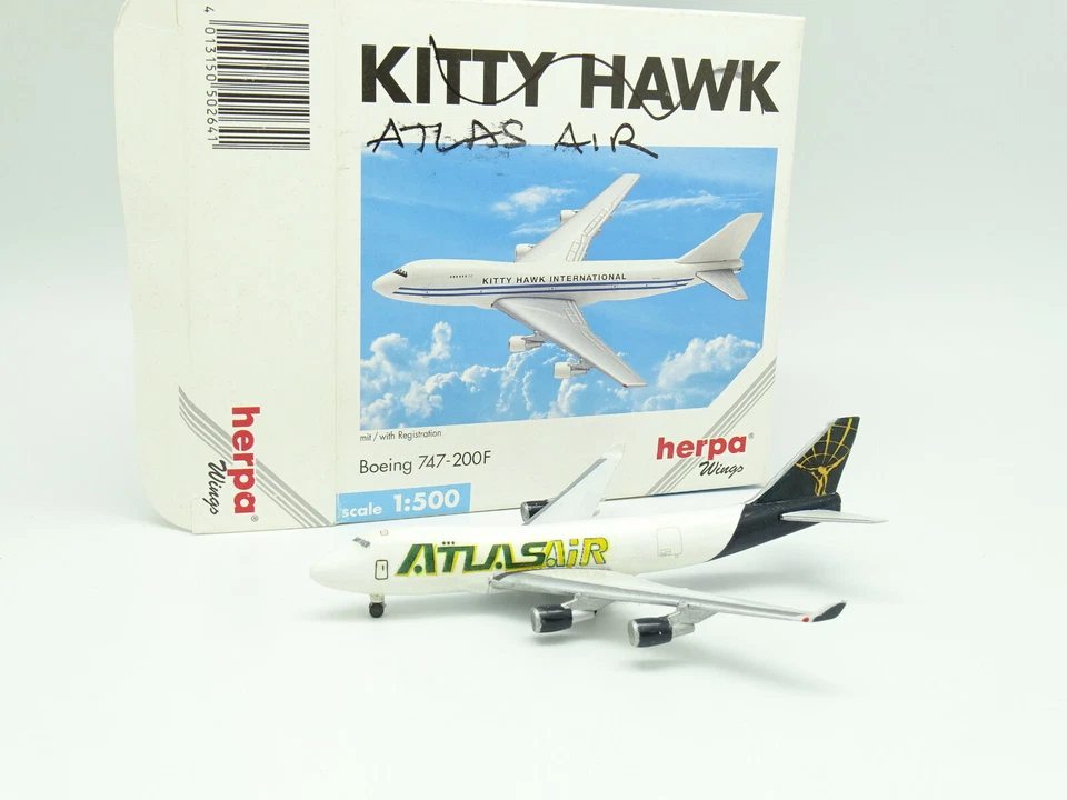 Herpa Aereo Compagnie Aeree 1/500 - Boeing 747 ATLAS AIR - Immagine 1 di 1