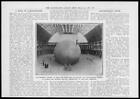 1909 Antyczny druk - LONDYN Wellman Dirible Aero Exhibition Olympia North (60)