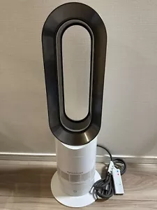 Dyson Fan Heater Hot & Cool AM09 Table Fan White w/Remote Control 100V Mfg. 2019 - Picture 1 of 15