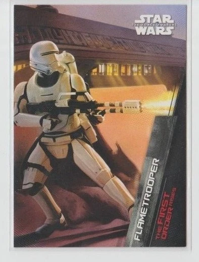 Star Wars The Force Awakens Series 1 First Order Rises Trading Card FO-4 - Image 1 of 1
