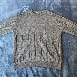 Crazy Horse By Claiborne Long Sleeve Pull Over Gray Sweater Medium - Picture 1 of 13