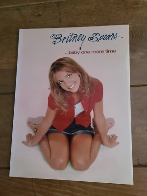 Britney Spears Baby One More Time Piano Vocal Chords New Music Book (396-398.5) - Image 1 of 3