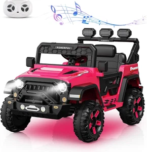 12V Kids Ride on Truck Car with Parent Remote Control, Kids Electric Vehicles Ba - Picture 1 of 7