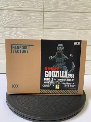 Godzilla 1968 Middle Size Soft Vinyl Model Kit Reissue Japanese Kaiju Figure - Image 1 of 4