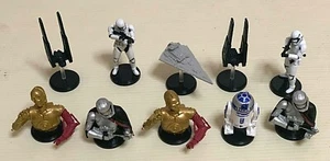 Star Wars Disney Futruta Choco Egg Mini Figure 10 pcs Lot Free Worldwide Shippin - Picture 1 of 7