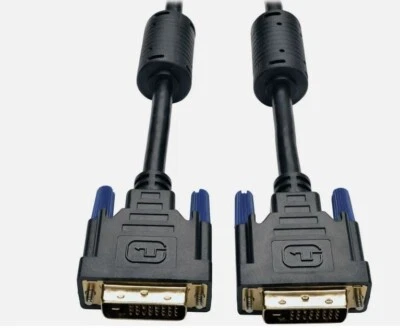 Tripp Lite 25ft DVI Dual Link Digital TMDS Monitor Cbale DVI-D M/M 25' P560-025 - Image 1 of 2